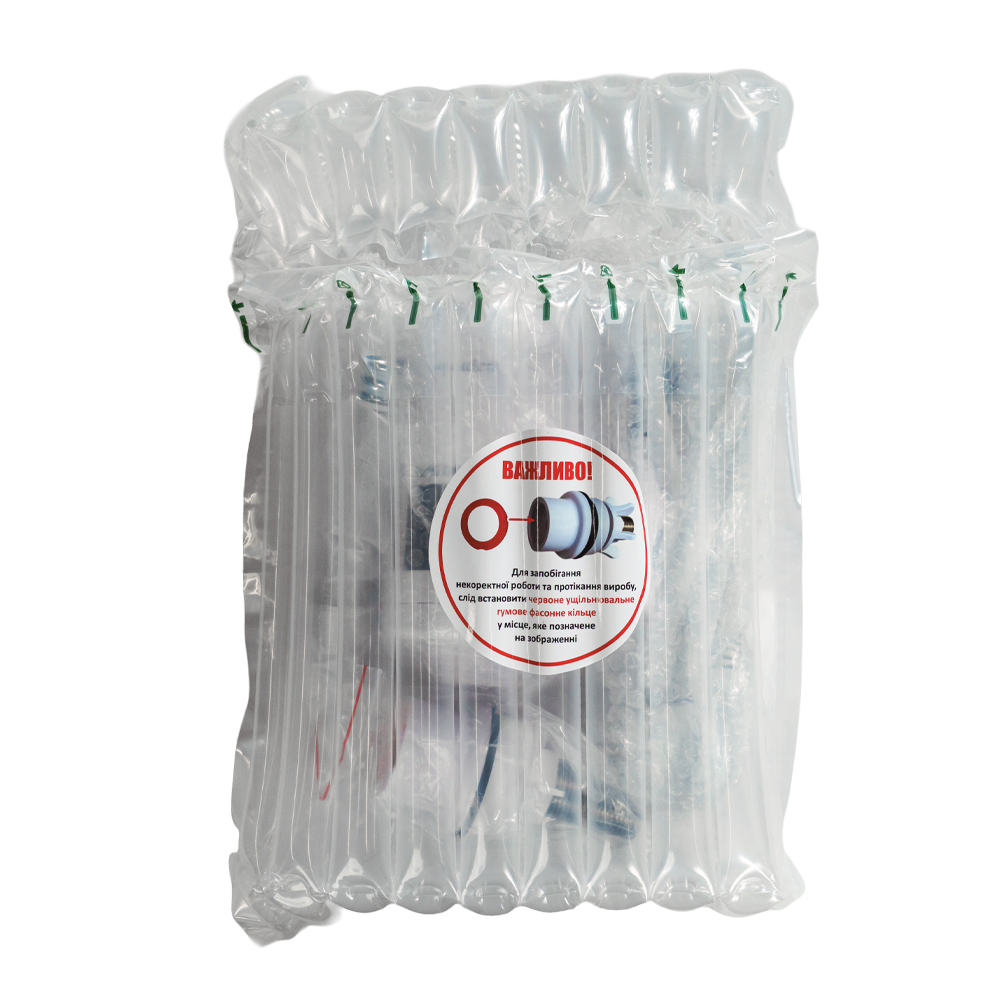 Кран-водонагрівач проточний для кухні Aquatica s96 3.3кВт вилив вухо на гайці з індикатором і термостатом