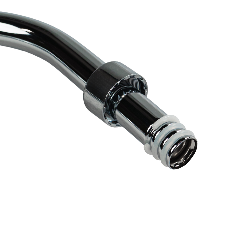 Кран-водонагрівач проточний для кухні Aquatica s96 3.3кВт вилив вухо на гайці з індикатором і термостатом