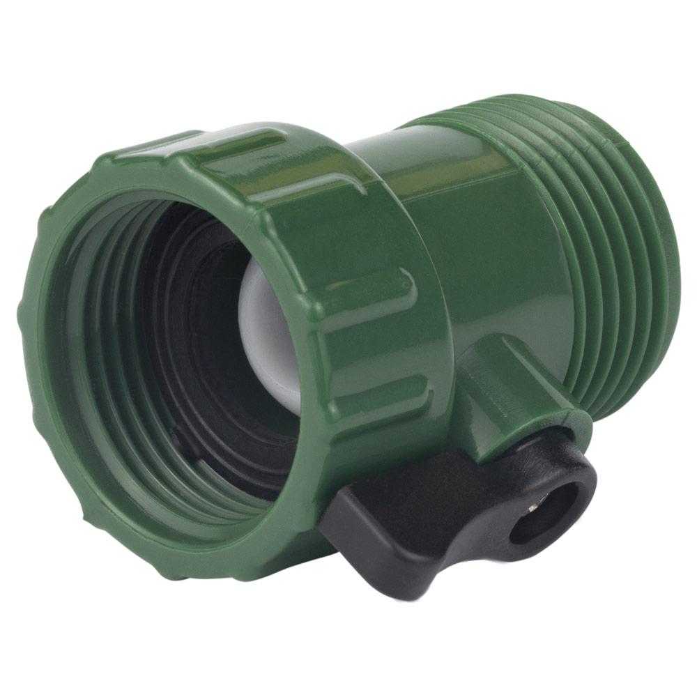 Кран запорный Grad в/р-н/р 3/4" (ABS)