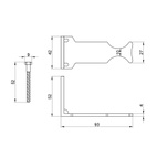 Крепление радиаторное Thermo Alliance Standart боковое (SD114)