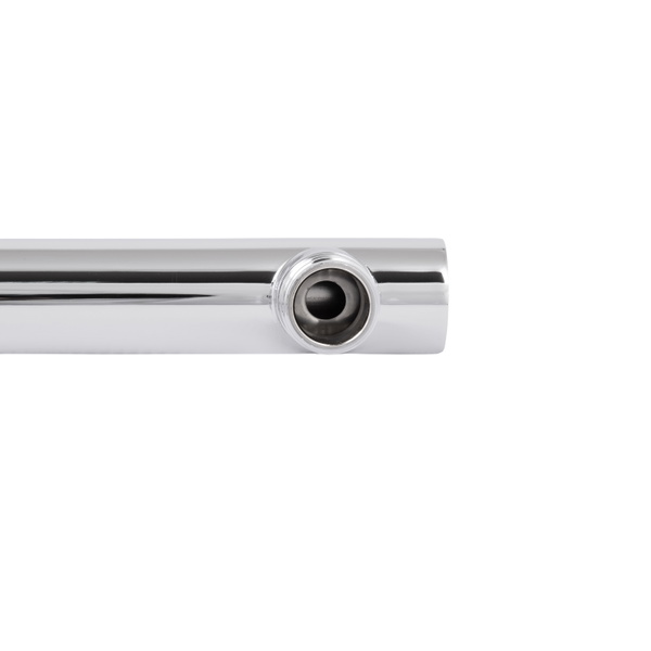 Кронштейн для верхнього душу Qtap Trubice 370 мм округлий Chrome (QTTRU120CRM45926)