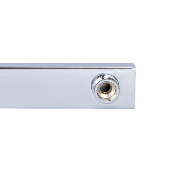 Кронштейн для верхнього душу Qtap Trubice 400 мм прямокутний Chrome (QTTRU120CRM45928)