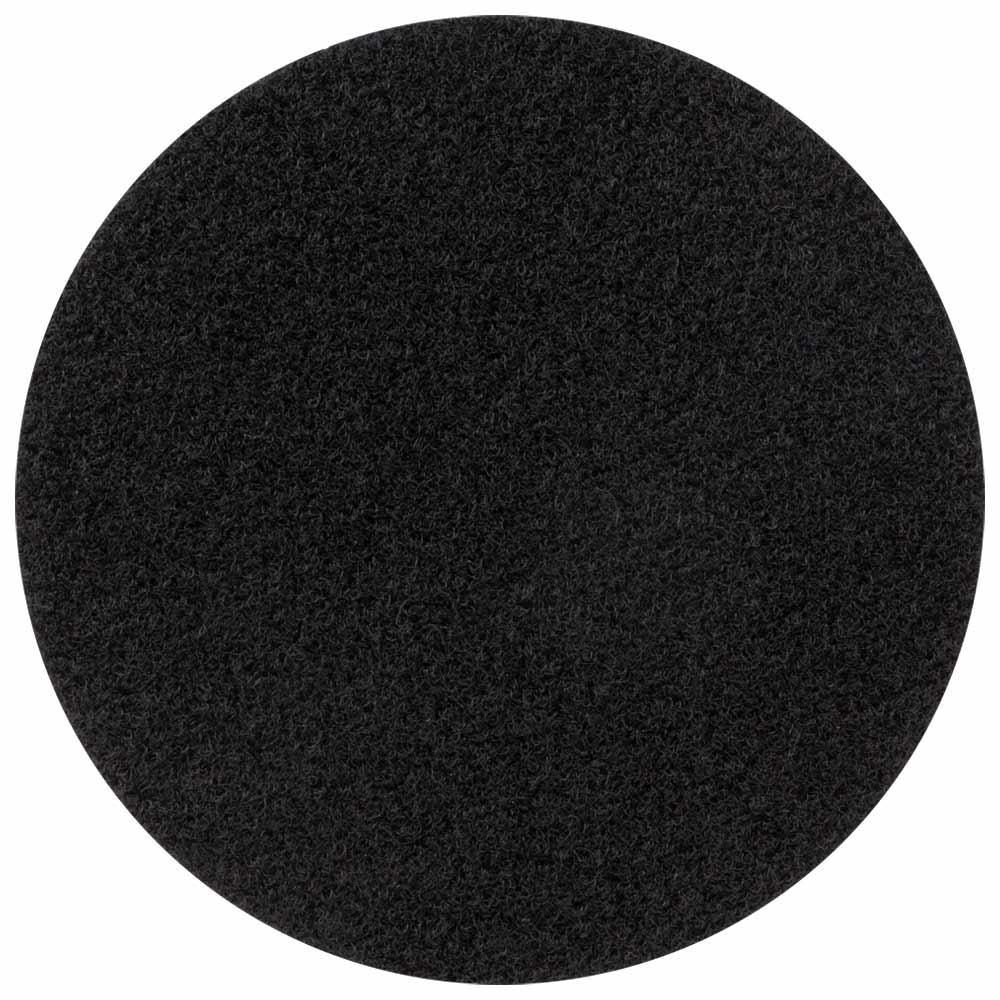 Круг зачисний Sigma з нетканого абразиву (корал) Ø125 мм на липучці синій середня жорсткість