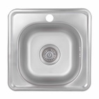 Кухонная мойка Brinex 3838 0,6 мм Satin (BRIN3835SAT06)