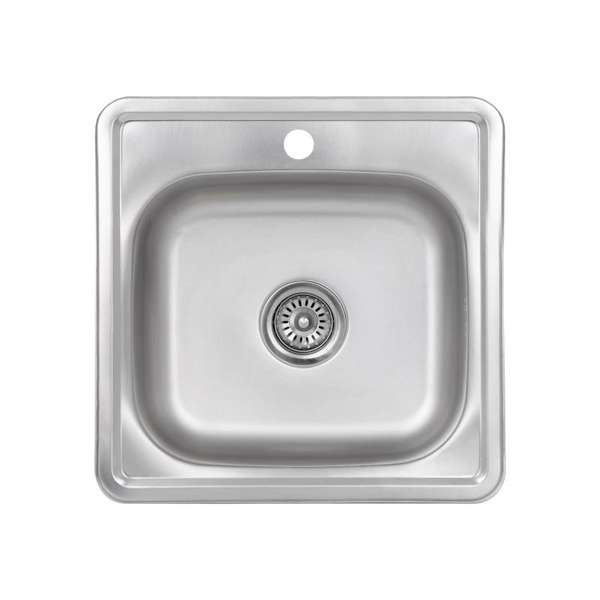 Кухонна мийка Brinex 4848 0,6 мм Micro Decor (BRIN4848MDEC0651258)