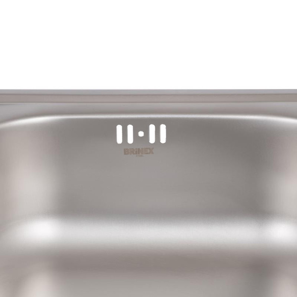 Кухонна мийка Brinex 4848 0,6 мм Satin (BRIN4848SAT0651257)