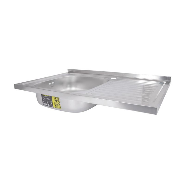 Кухонная мойка Brinex 5080-L 0,6 мм Satin (BRIN5080LSAT06)
