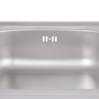 Кухонная мойка Brinex 5080-L 0,6 мм Satin (BRIN5080LSAT06)