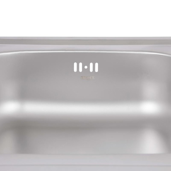 Кухонная мойка Brinex 5080-L 0,6 мм Satin (BRIN5080LSAT06)