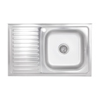 Кухонная мойка Brinex 5080-R 0,6 мм Satin (BRIN5080RSAT06)