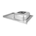 Кухонная мойка Brinex 5080-R 0,6 мм Satin (BRIN5080RSAT06)