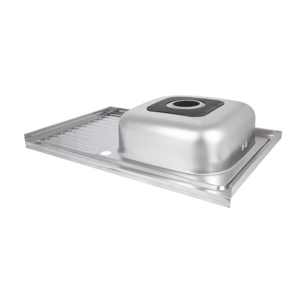 Кухонная мойка Brinex 5080-R 0,6 мм Satin (BRIN5080RSAT06)