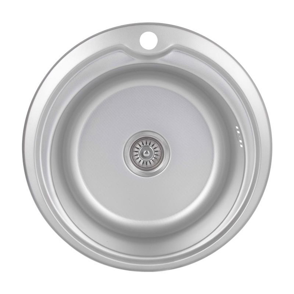 Кухонная мойка Brinex 510-D 0,8 мм Micro Decor (BRIN510MDEC08)