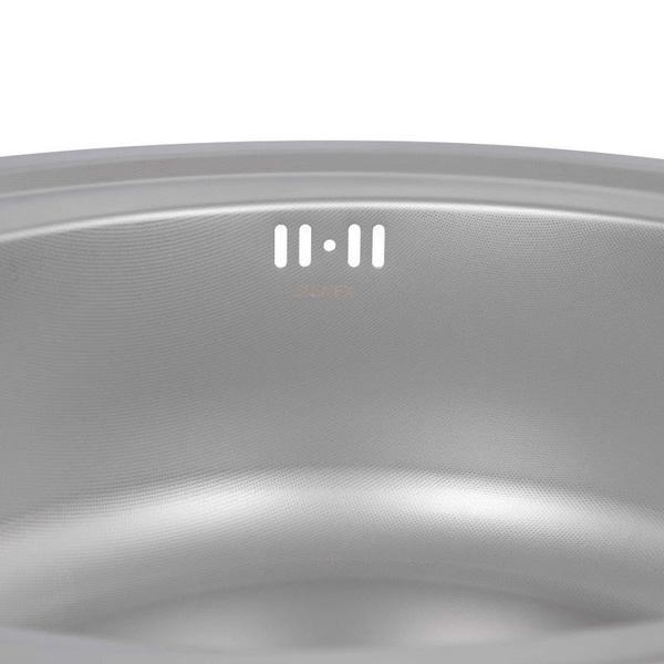 Кухонная мойка Brinex 510-D 0,8 мм Micro Decor (BRIN510MDEC08)