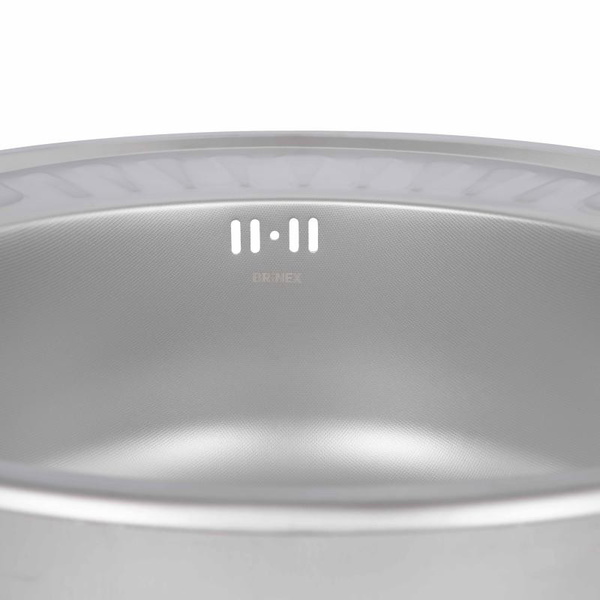 Кухонная мойка Brinex 5745 0,8 мм Micro Decor (BRIN5745MDEC0)