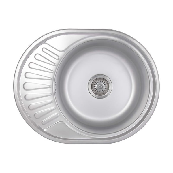 Кухонная мойка Brinex 5745 0,8 мм Satin (BRIN5745SAT08)