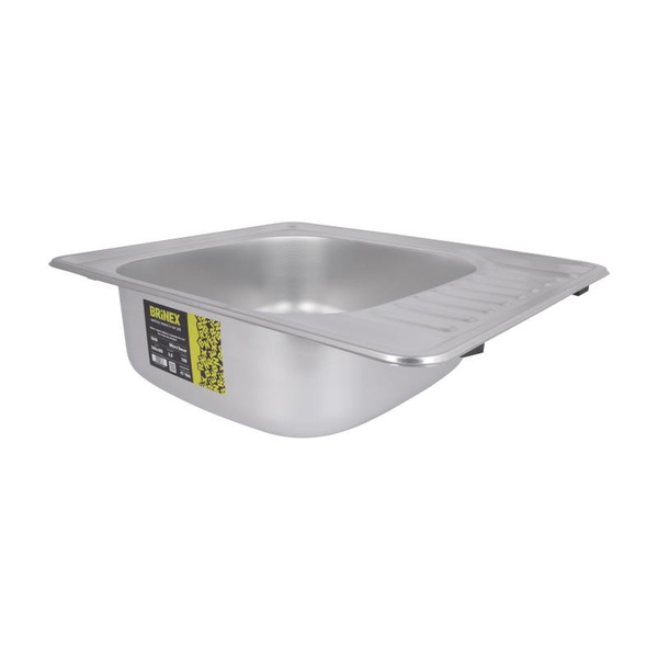 Кухонная мойка Brinex 5848 0,8 мм Micro Decor (BRIN5848MDEC08)