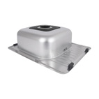 Кухонная мойка Brinex 5848 0,8 мм Micro Decor (BRIN5848MDEC08)