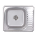 Кухонная мойка Brinex 5848 0,8 мм Satin (BRIN5848SAT08)