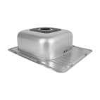 Кухонная мойка Brinex 5848 0,8 мм Satin (BRIN5848SAT08)