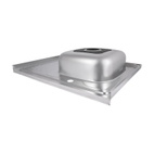 Кухонная мойка Brinex 6080-R 0,6 мм Satin (BRIN6080RSAT06)