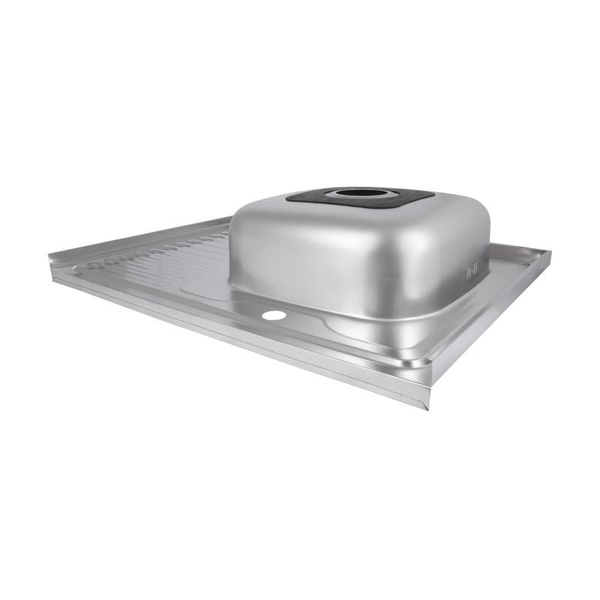 Кухонная мойка Brinex 6080-R 0,6 мм Satin (BRIN6080RSAT06)
