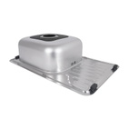 Кухонная мойка Brinex 6642 0,8 мм Satin (BRIN6642SAT08)