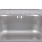 Кухонная мойка Brinex 6642 0,8 мм Satin (BRIN6642SAT08)