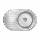 Кухонная мойка Brinex 7750 0,8 мм Micro Decor (BRIN7750MDEC08)