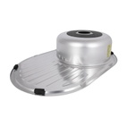 Кухонная мойка Brinex 7750 0,8 мм Satin (BRIN7750SAT08)