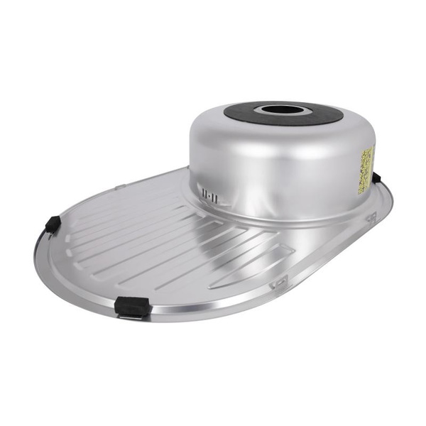 Кухонная мойка Brinex 7750 0,8 мм Satin (BRIN7750SAT08)