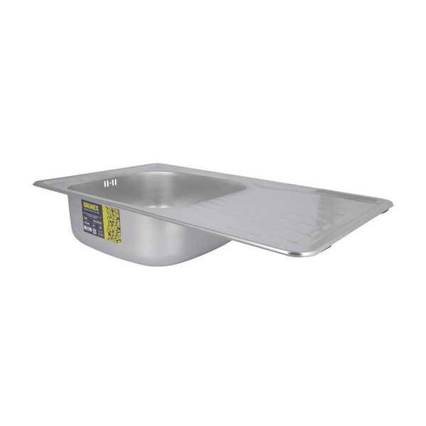 Кухонная мойка Brinex 7848 0,8 мм Micro Decor (BRIN7848MDEC08)