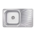 Кухонная мойка Brinex 7848 0,8 мм Satin (BRIN7848SAT08)