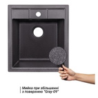 Кухонная мойка Lidz 460х515/200 GRF-13 (LIDZGRF13460515200)