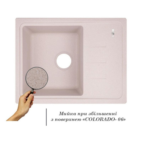 Кухонная мойка Lidz 620 x 435/200 COL-06 (LIDZCOL06620435200)