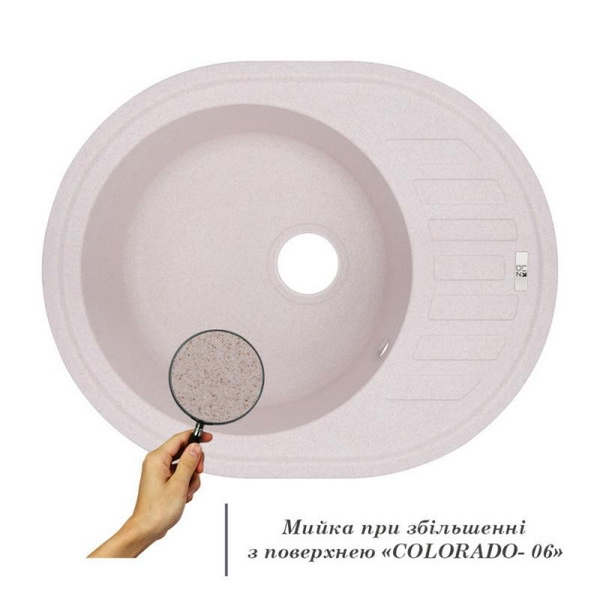 Кухонная мойка Lidz 620 x 500/200 COL-06 (LIDZCOL06620500200)