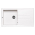 Кухонная мойка Lidz 860х500/240 WHI-01 (LIDZWHI01860500240)