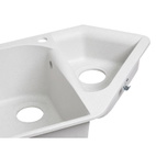 Кухонная мойка с дополнительной чашей Lidz 1000x500/225 STO-10 (LIDZSTO101000500225)