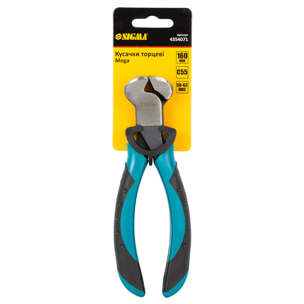 Кусачки торцеві Sigma Mega 160 мм