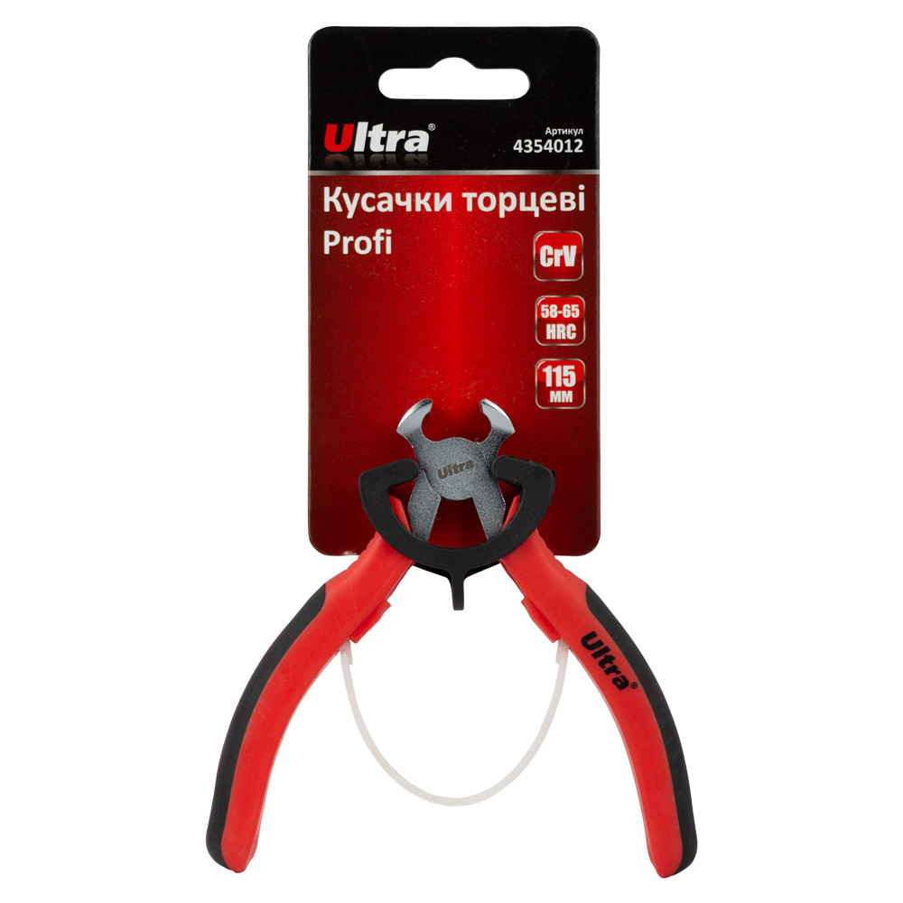 Кусачки торцеві Ultra CrV Profi 115 мм