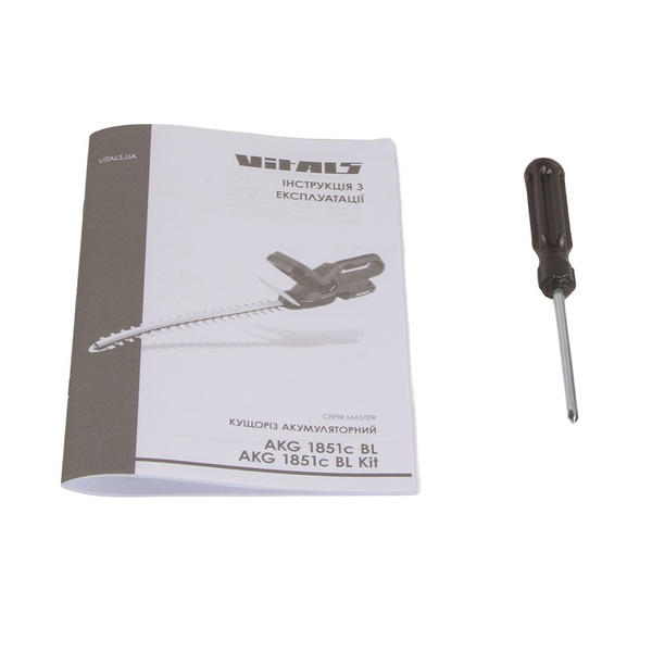 Кусторез аккумуляторный Vitals Master AKG 1851с BL (без аккумулятора и ЗУ)