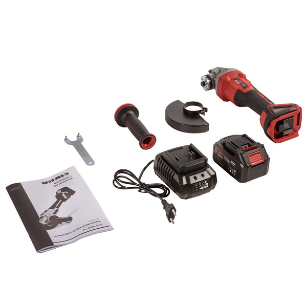 Угловая шлифовальная машина аккумуляторная Vitals Master ALs 18125c BL Kit 125 мм
