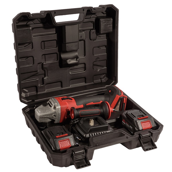 Угловая шлифовальная машина аккумуляторная Vitals Master ALs 18125c BL Kit+ 125 мм