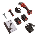 Угловая шлифовальная машина аккумуляторная Vitals Master ALs 18125c BL Kit+ 125 мм