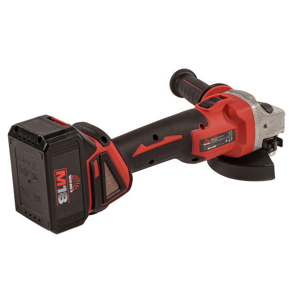 Угловая шлифовальная машина аккумуляторная Vitals Master ALs 18125c BL Kit+ 125 мм