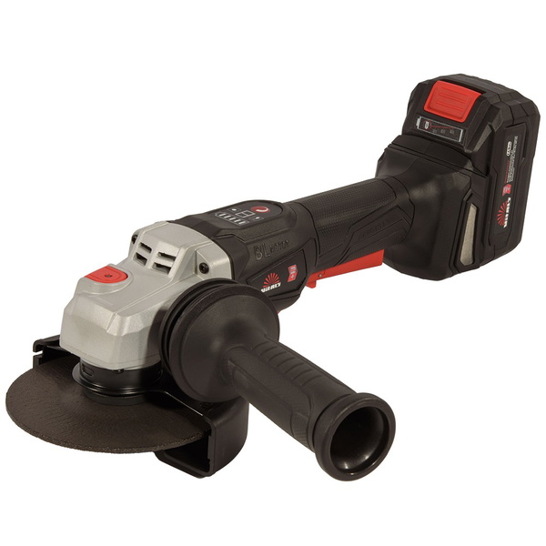 Угловая шлифовальная машина аккумуляторная Vitals Professional ALs 18125v BS Kit SmartLine+ 125 мм