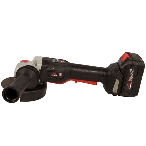 Угловая шлифовальная машина аккумуляторная Vitals Professional ALs 18125v BS Kit SmartLine+ 125 мм