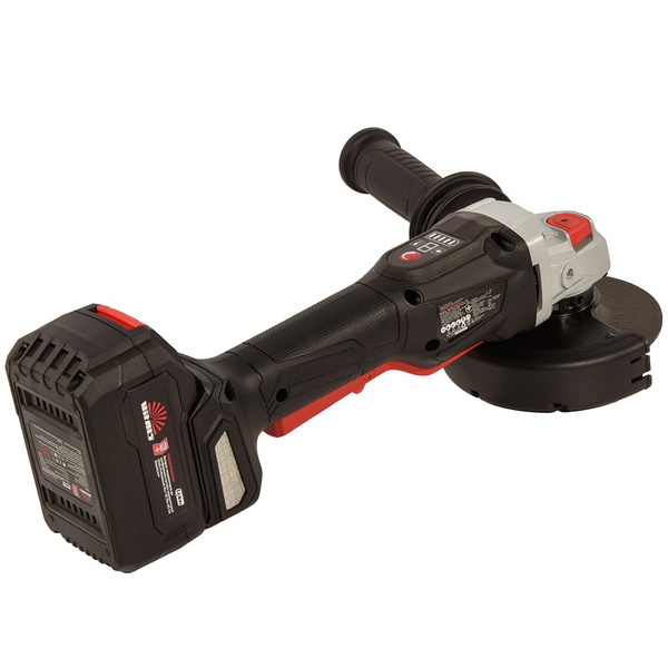 Угловая шлифовальная машина аккумуляторная Vitals Professional ALs 18125v BS Kit SmartLine+ 125 мм