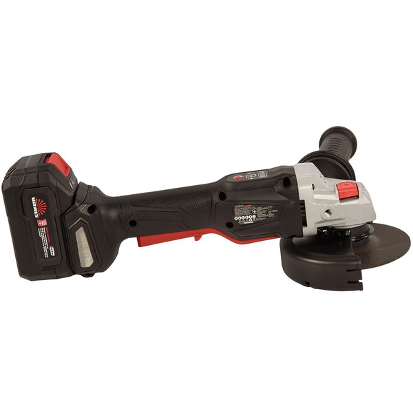 Угловая шлифовальная машина аккумуляторная Vitals Professional ALs 18125v BS Kit SmartLine+ 125 мм