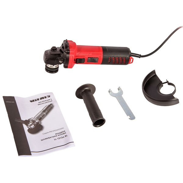 Угловая шлифовальная машина Vitals Professional Ls 1213a BL 1300 Вт 125 мм